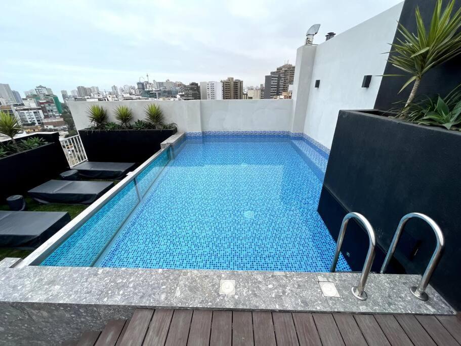 Luxury Apartment In Miraflores With Rooftop Pool Lima Exterior photo