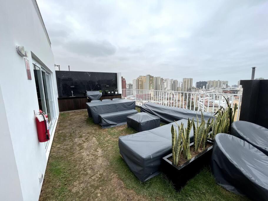 Luxury Apartment In Miraflores With Rooftop Pool Lima Exterior photo