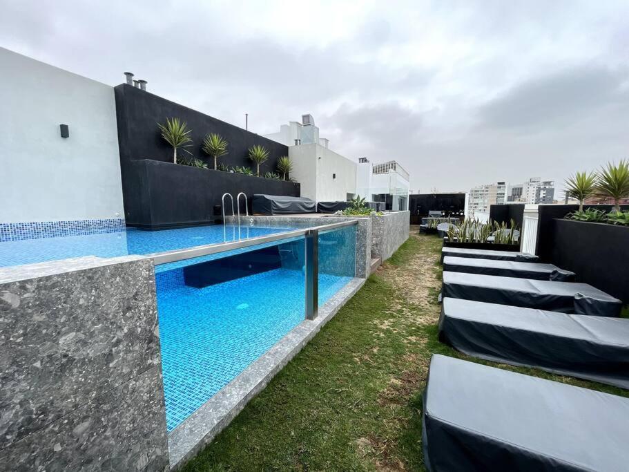Luxury Apartment In Miraflores With Rooftop Pool Lima Exterior photo